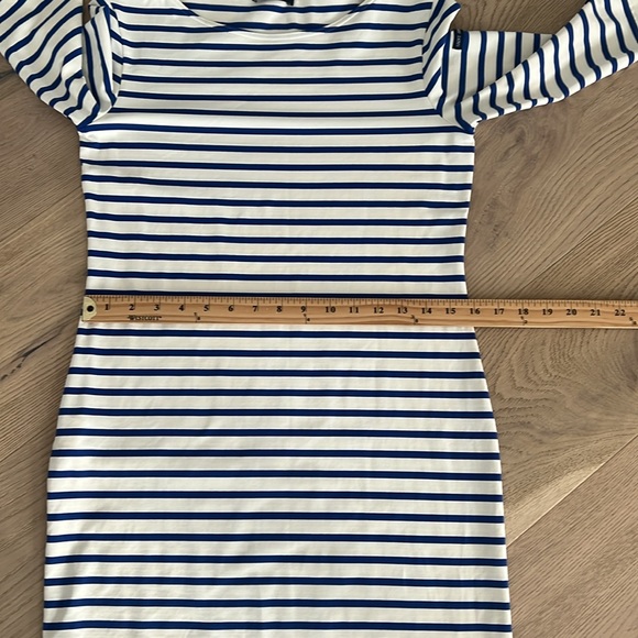 Saint James Dress Propriano Dress Size 8 Striped France Anti UV Protection - Picture 6 of 9